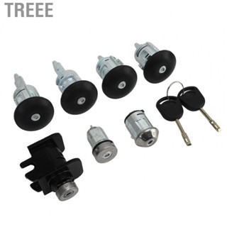 Treee Lock Cylinder Key Set  4119503 Sturdy Construction Smooth Operation Easy Installation with Key for TRANSIT MK6 2000 To 2006