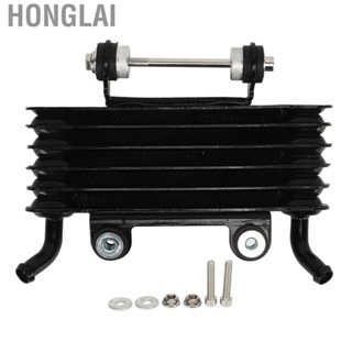 Honglai Motorcycle Oil Cooler  Precise Strong Power High Hardness Exquisite Workmanship Low Wear Aluminum Engine Oil Cooler  for 50CC To 250CC Engine