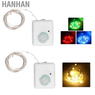 Hanhan Musical Christmas Light String  Environment Friendly Christmas Decorative Lamp String  for Patio for Indoor