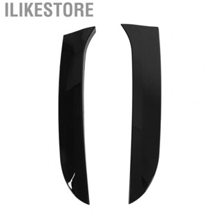 Ilikestore Rear Window Side Spoiler Trim Rear Side Spoiler Wing  Scratch Wear Resistant Replacement for MK6 Variant Wagon 2008‑2013