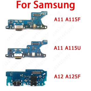 อะไหล่บอร์ดชาร์จ Usb สายเคเบิลอ่อน แบบเปลี่ยน สําหรับ Samsung A11 A12