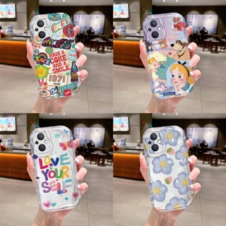 เคส OPPO Reno 7Z 5G เคส OPPO Reno 8Z 8T 5G เคสโทรศัพท์มือถือ กันกระแทก ป้องกันกล้อง สไตล์สาวหวาน สําหรับ