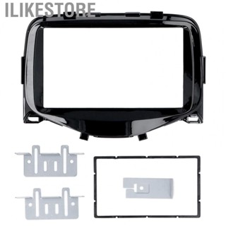 Ilikestore Car Stereo  Fascia ABS Construction Dash Mount Trim Kit for Car Bezel