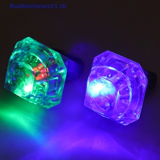 Buildvictories11 แหวนไฟกระพริบ LED เรืองแสง ของเล่นคริสต์มาส ปาร์ตี้ปีใหม่ 1 ชิ้น