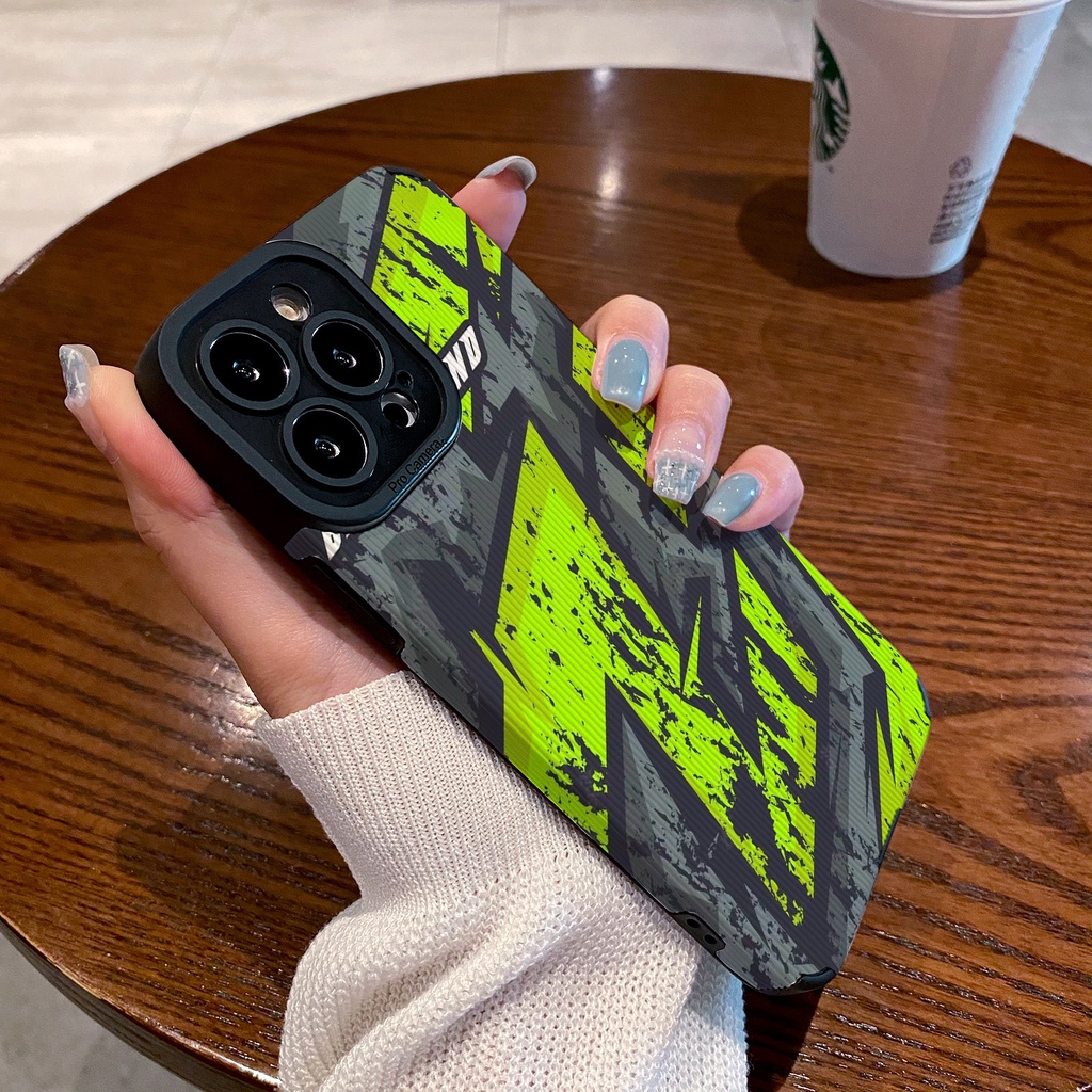 เคสโทรศัพท์มือถือ ซิลิโคนนิ่ม กันกระแทก ลายตัวอักษร Doodle สําหรับ IPhone 12 Pro Max X XR XS Max SE IPhone 7 Plus 8 Plus IPhone 13 Pro Max IPhone 14 Pro Max