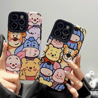 เคสโทรศัพท์มือถือหนัง กันกระแทก ลายการ์ตูนน่ารัก สําหรับ iPhone 14 13 12 11 Pro MAX XS MAX XR 7 8 PLUS SE 2