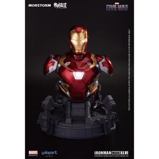 (โมจีน) 6971835800568 IRON man Mark 46 bust