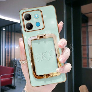 พร้อมส่ง เคสโทรศัพท์มือถือนิ่ม ป้องกันกล้อง พร้อมขาตั้งโลหะ สําหรับ Infinix Note 30 Pro VIP 30i Smart 7 HD Plus 5G 4G Note30 Note30Pro