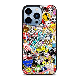 เคสโทรศัพท์มือถือ กันกระแทก ลาย VW STICKER BOMB สําหรับ IPhone 14 Plus 13 Pro Max 12 Mini X