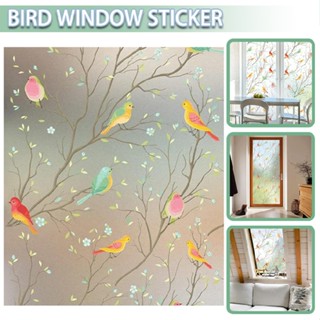 New Privacy Electrostatic Non-Adhesive Translucent Bird Window Stickers Decor