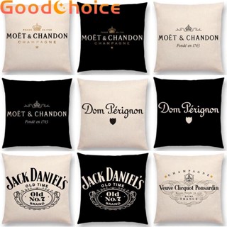 【Good】Pillow Case Sofa Cushion Covers Large Champagne Cushion Cover 45x45cm Home Decor【Ready Stock】