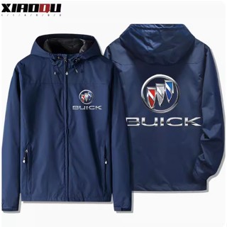 Buick เสื้อแจ็กเก็ตกันลม มีฮู้ด กันฝน สําหรับขับขี่กลางแจ้ง ENCLAVE GL8 GL6