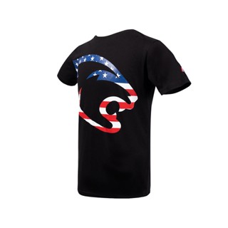 Predator Cues T-Shirt - USA Flag Cat