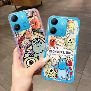 เคสโทรศัพท์มือถือ ซิลิโคนนิ่ม TPU กันกระแทก ลายการ์ตูนมอนสเตอร์มหาวิทยาลัย สําหรับ Infinix Note 30 Pro VIP 30i Hot 30 Play NFC Smart 7 HD Plus 4G 5G