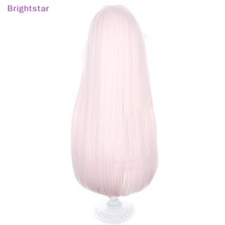 Brightstar Honkai วิกผมสังเคราะห์ 75 ซม. สีชมพู สําหรับคอสเพลย์