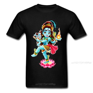 เสื้อยืด พิมพ์ลาย Dance Of Shiva ขนาดใหญ่ สําหรับผู้ชาย