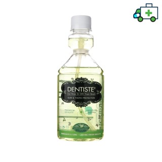 Dentiste Oral Rinse Zn Cpc Fresh Breath 200 Ml (ขวดบีบ) น้ำยาบ้วนปาก เดนทิสเต้ [PFF]