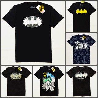 อก38-46นิ้ว เสื้อยืดแบทแมน Batman  เสื้อยืดโจ๊กเกอร์ Joker (ลิขสิทธิ์)