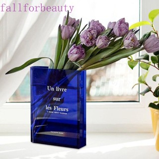 Fallforbeauty แจกันดอกไม้ แบบใส หนา ทนทาน สําหรับปลูกต้นไม้