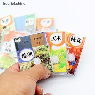 Huarickshine^^ โมเดลหนังสือ ขนาดมินิ 1/12 สําหรับตกแต่งบ้านตุ๊กตา