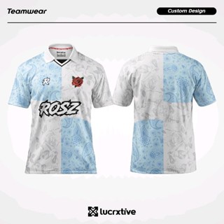 Jersey RETRO ROSES เจอร์ซีย์ เรโทร