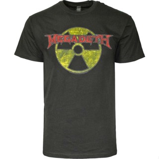 เสื้อยืด พิมพ์ลาย Radioactive Megadeth