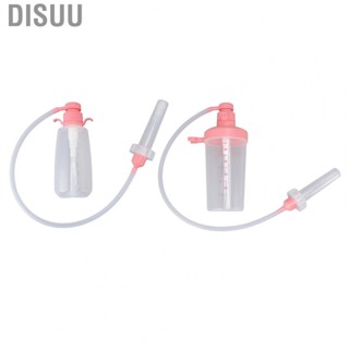 Disuu Vaginal Douche Bottle  Clear Viewing Gentle Flowing Water Level Scale Anal Douche Cleaner Comfortable Wide Application Hand Press PP  for Men