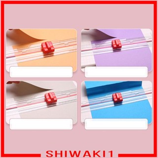 [Shiwaki1] ไม้บรรทัดตัดกระดาษ ขนาด A4 สําหรับการ์ดรูปภาพ การ์ด สต็อก