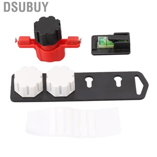 Dsubuy Picture Hanging  Hole and Leveling Kit  Keyhole Slot Marking Tool Set Lightweight Reusable Precise Drilling High Accuracy Durable for Frame Mural