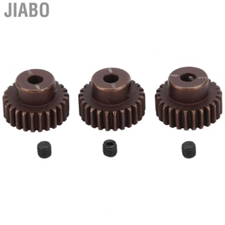 Jiabo 3PCS Steel 25T Diamond Red 48DP Gear for 1/10 RC Model Car 3.175mm Shaft  Accessory