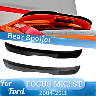 แถบสปอยเลอร์ ABS สีดําเงา สําหรับตกแต่งหลังคารถยนต์ Ford Focus ST MK2 Gloss Black 2004 2005 2006 2007 2008 2010 2011