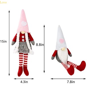 Love Lifelike Swedish Gnome ตุ๊กตาไร้หน้า เสมือนจริง สําหรับตกแต่งห้องนอน คริสต์มาส