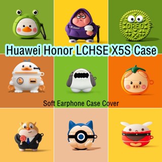 【Ĕĕ】เคสหูฟัง แบบนิ่ม ลายการ์ตูน สําหรับ Huawei Honor LCHSE X5S X5S