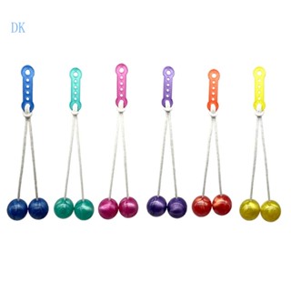 Dk Pro-Clackers ของเล่นลูกบอล มีไฟ Led บรรเทาความเครียด เสียงรบกวน