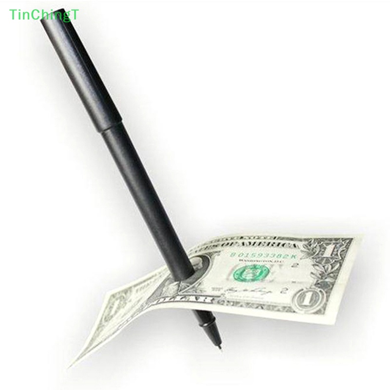 [TinChingT] Trick Pen Magician Thru Bill Enterration Dollar Bill Pen Trick [ใหม่]