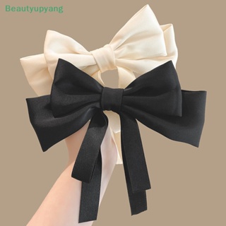 [Beautyupyang] กิ๊บติดผม ประดับโบว์ สีแดง สไตล์เจ้าหญิง สําหรับผู้หญิง