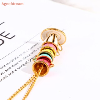 [Ageofdream] ใหม่ สร้อยคอโซ่ยาว จี้ถ้วยชา สําหรับผู้หญิง