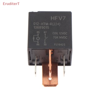 [EruditerT] รีเลย์รถยนต์ 12V HFV7 012-HTM-R 70A 12VDC 4Pins 1 ชิ้น