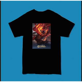 อ่อนนุ่ม 6 เสื้อตํานานมือถือ Aldous Blazing Force / ML เสื้อยืด Aldous Unisex กราฟิก Tees สําหรับเด็กและผู _W_