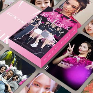 Yyds การ์ดโปสการ์ด BLACKPINK lomo WORLD TOUR JISOO ROSE LISA JENNIE 55 ชิ้น ต่อชุด