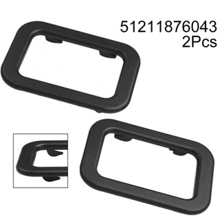 ⚡READYSTOCK⚡Door Handle Trim 2x/set Accessories Bezel Cover For BMW E30 E28 E24 E23