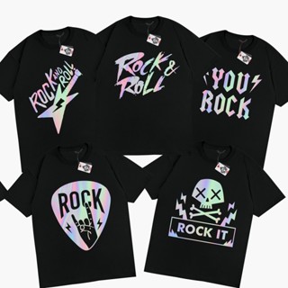 เสื้อยืด พิมพ์ลายโลโก้ Sakazuki ROCK N ROLL V2 Music Series