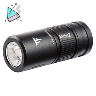 Trustfire MINI2 CA18-3X 220 Lumens ไฟฉาย LED 2 โหมด ขนาดเล็ก ชาร์จ USB พร้อมไฟฉาย 1X10180