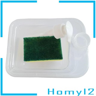 [HOMYL2] เครื่องจ่ายสบู่ และที่ขัดผิว 1000 มล. สําหรับเคาน์เตอร์