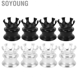 Soyoung Motorcycle Spark Plug Crown Screw Nut  Deformation Proof Caps Easy Install for Big Twin 1340 Evo