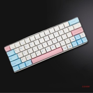 Zzz PBT ปุ่มกดคีย์บอร์ด 137 คีย์ XDA สีย้อม สไตล์ญี่ปุ่น