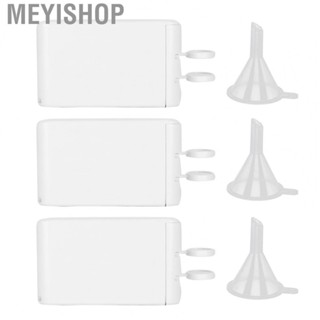 Meyishop French Manicure Mould  Nail Glitter Recycling Case Two‑Tray Design for Salon Household Home Art