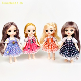Timehee เสื้อผ้าตุ๊กตา 16 ซม. สําหรับตุ๊กตา 1/12 BJD Ob11 TH