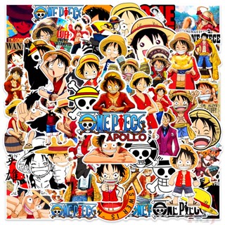 ❉ วันพีช สติกเกอร์ Luffy Series 03 ❉ สติกเกอร์แฟชั่น กันน้ํา DIY 50 ชิ้น/เซต