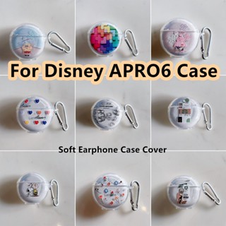 【Case Home】เคสหูฟัง แบบนิ่ม ลายการ์ตูนดิสนีย์ สําหรับ APRO6 APRO 6